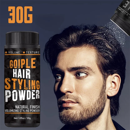 Fluffy Powder for Men Matte Look and Volume Texture