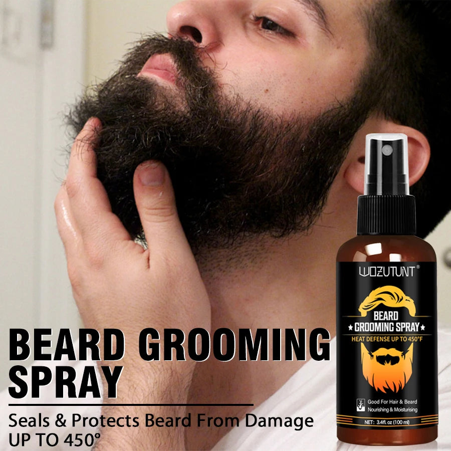 Men’s Beard Growth Professional Grooming & Styling Kit