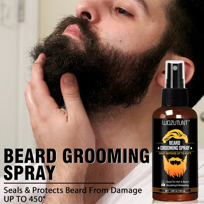 Men’s Beard Growth Professional Grooming & Styling Kit