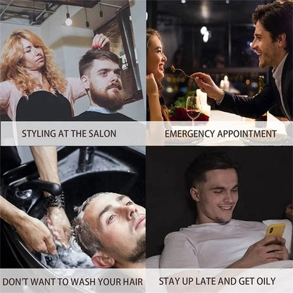 Fluffy Powder for Men Matte Look and Volume Texture