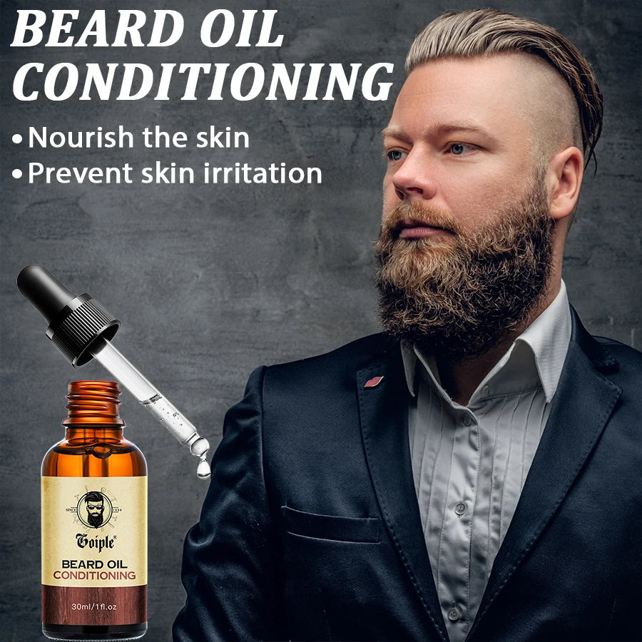 Deep Cleaning and Styling Beard Care Kit