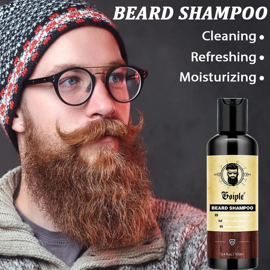 Deep Cleaning and Styling Beard Care Kit