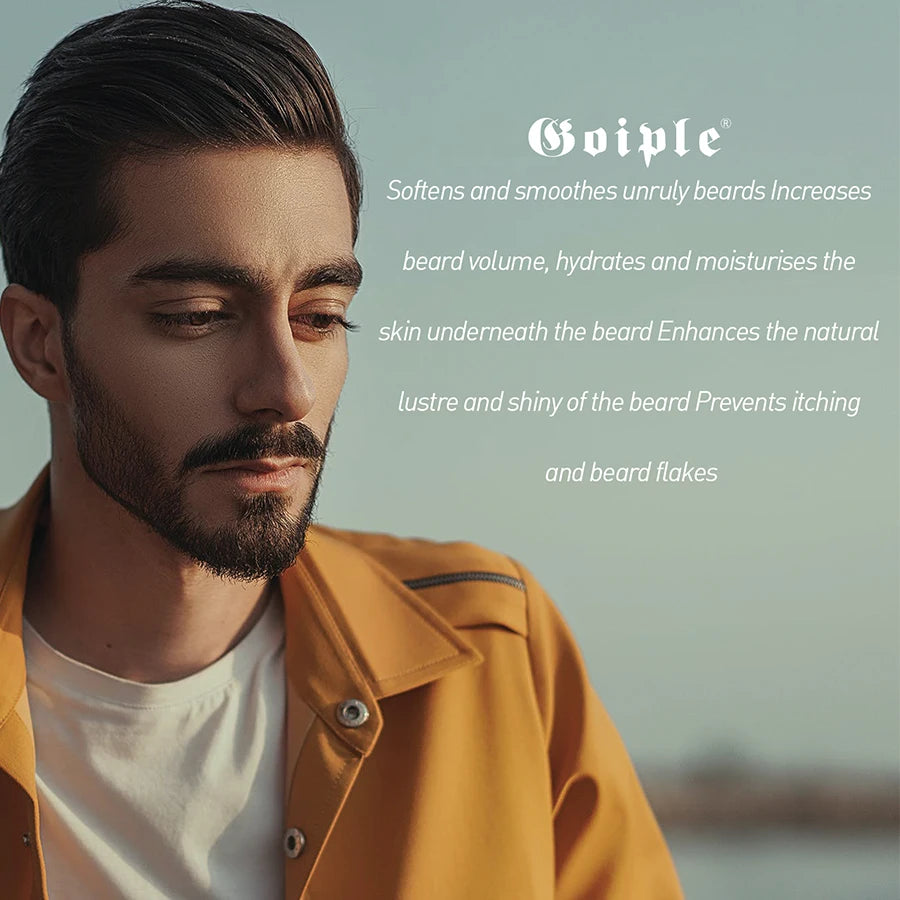 3pcs/set Facial Hairs Softening and Styling Kit