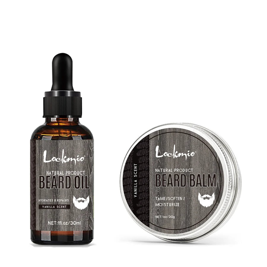 Beard Care Balm & Oil Gloss Moisturizing Serum
