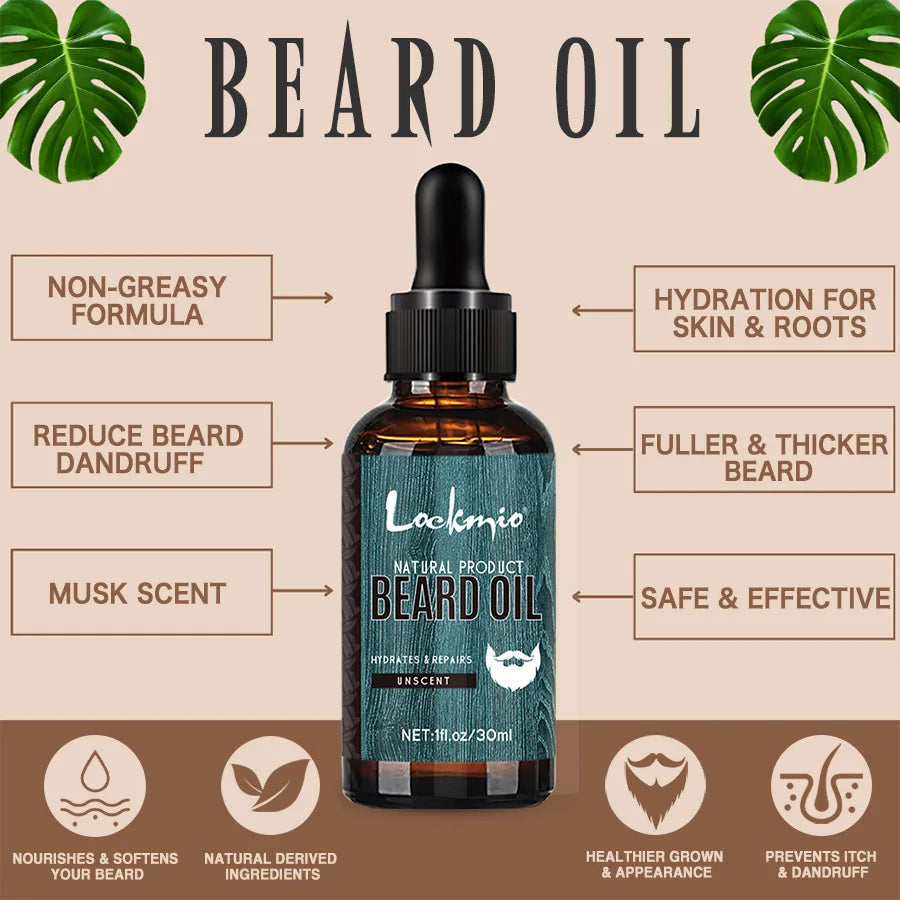 Beard Growth Oil & Styling Balm